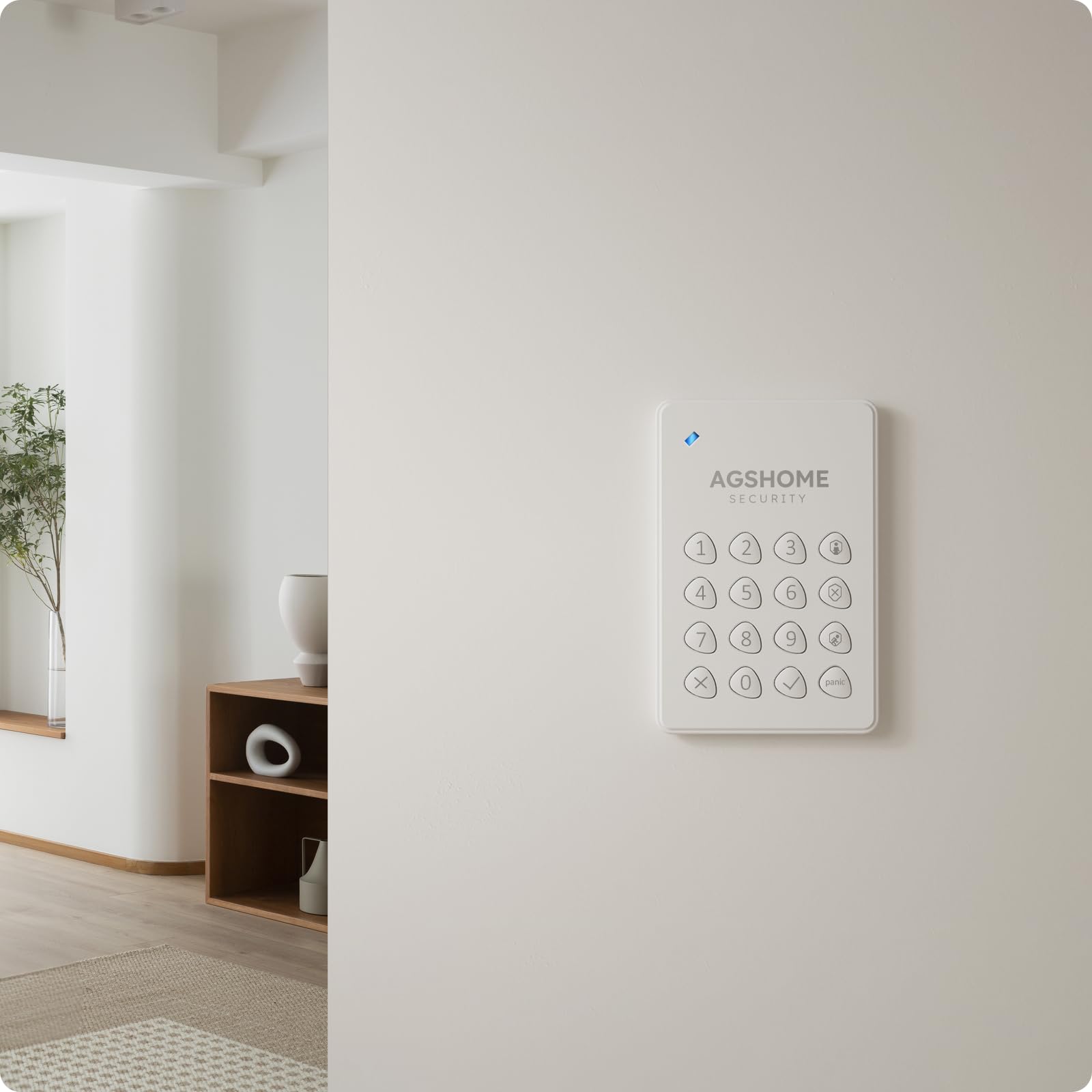 AGSHOME Alarme Maison sans Fil 15 Pack WiFi Alarme Sécurité Système Cambrioleur sans Fil 120DB, Kits de sécurité pour la Maison, Extensible à volonté-Compatible avec Alexa, Google Assistant