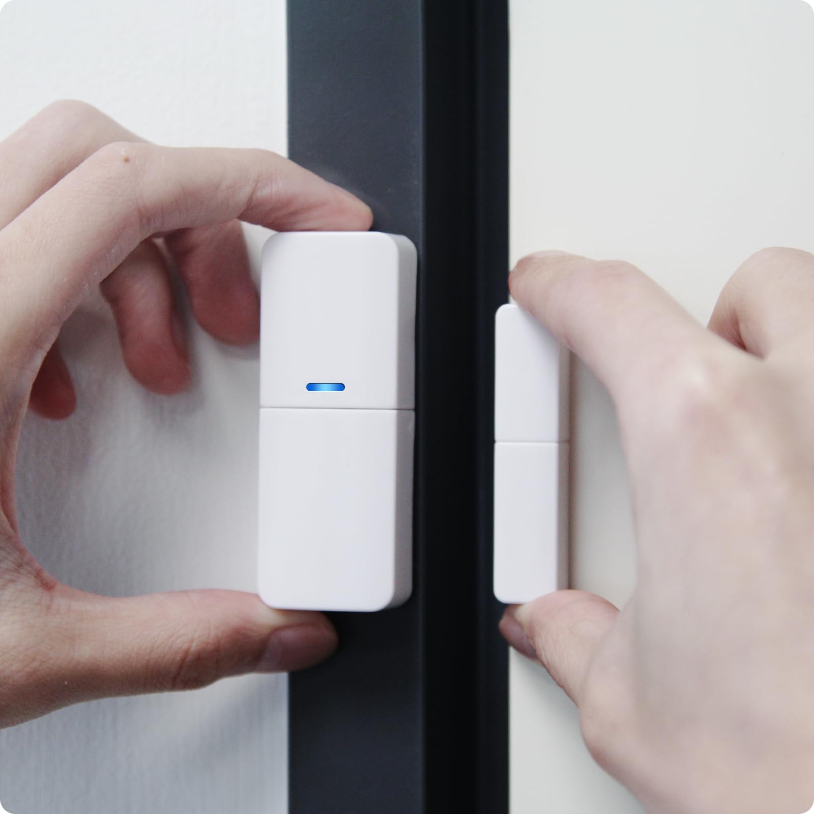 AGSHOME Kit Alarme Maison sans Fil avec Caméra WiFi 1080P, Système d’Alarme Connecté 9 Pièces, Sirène 120 DB, WiFi 2.4GHz, Compatible Alexa