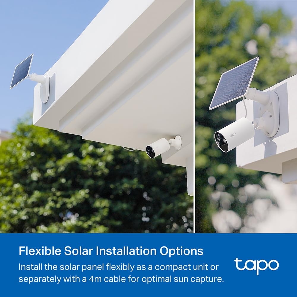 Tapo D210 Sonnette sans Fil avec caméra Exterieur 2K 3MP, IP65 étanche, Ultra Grand Angle 160°, Vision Nocturne en Couleur, Détection Humaine AI Gratuite, Audio Bidirectionnel, Installation Facile
