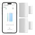SONOFF SNZB-04P ZigBee Capteur de Porte et Fenêtre sans Fil, Détecteur Ouverture Porte, Alarme Maison sans Fil, Compatible avec Alexa/Google Home, SONOFF Zigbee Hub Requis, Piles Incluses