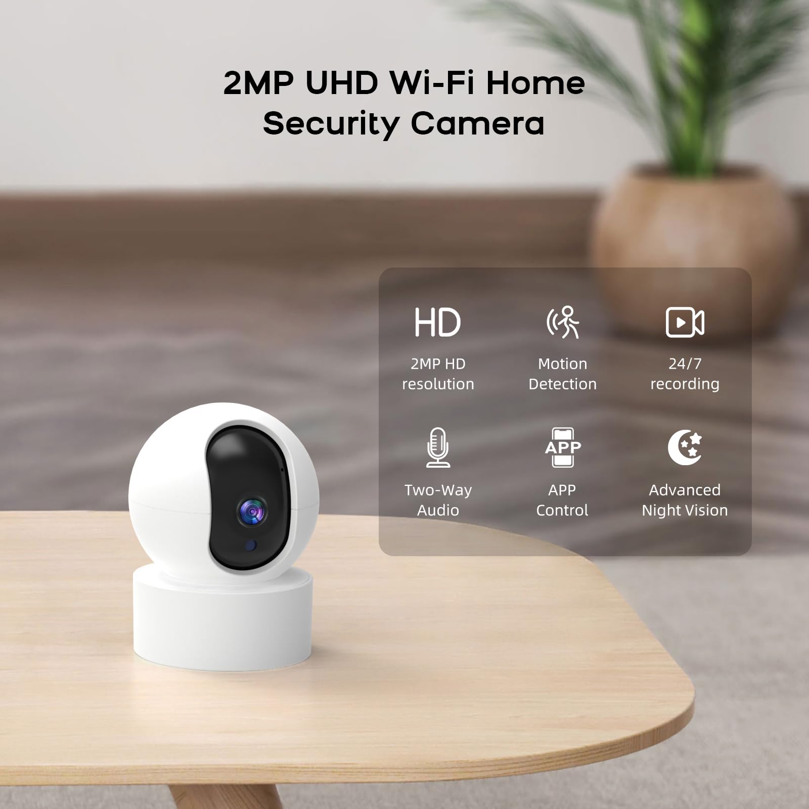 LWOHSI Système d'Alarme Maison,Alarme Maison sans Fil GSM+WiFi,Caméra de Surveillance HD 3MP,Capteur de Porte et Fenêtre Installation Facile,Détecteur de Mouvement,Compatible avec Alexa et Google