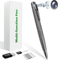 OTADUG Caméra Stylo Espion, caméra cachée 1080P de 16 Go avec Surveillance des mouvements, Enregistrement vidéo et Audio