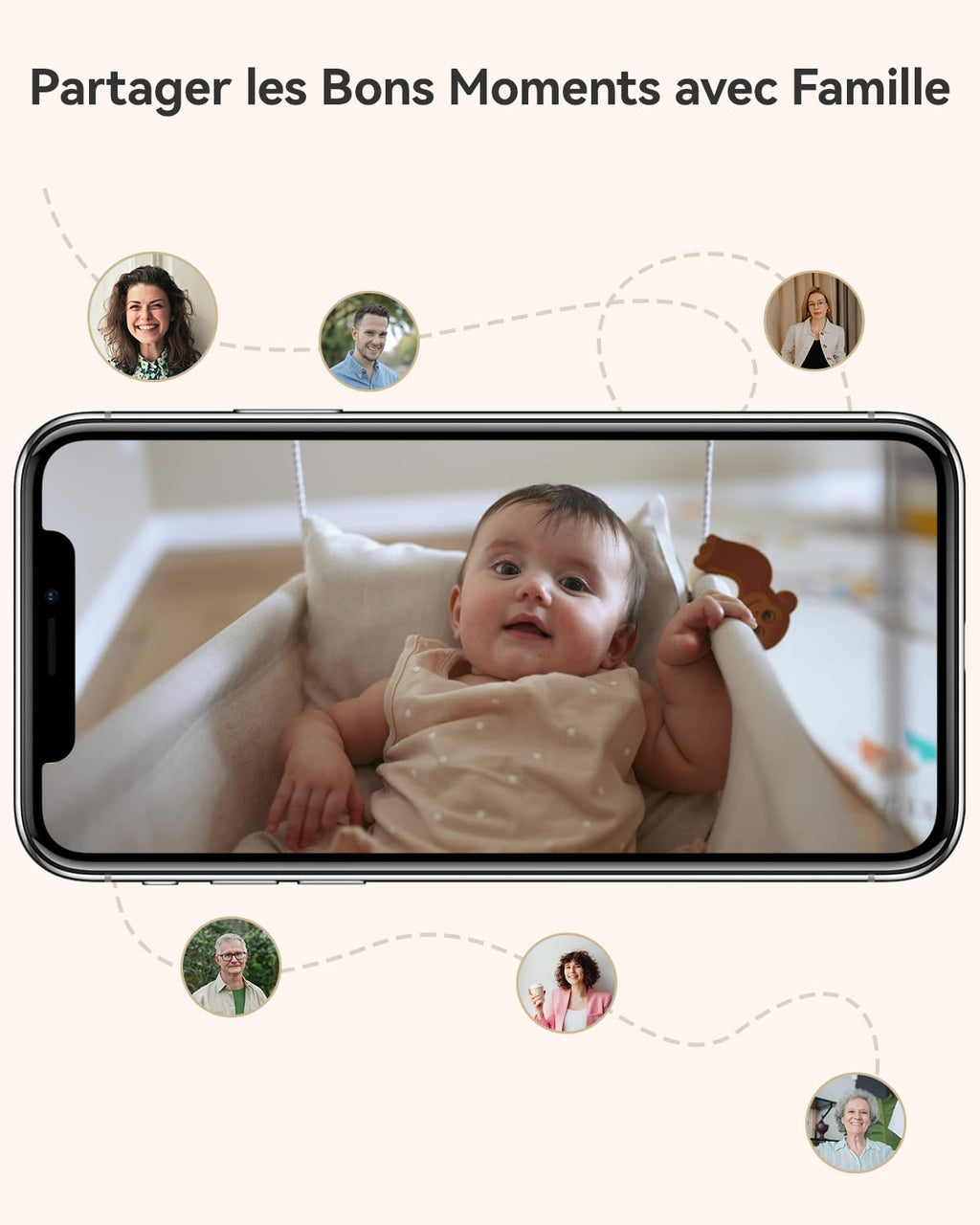 Imou 2.5K(4MP) Caméra Surveillance WiFi Intérieur Caméra 360° Connectée Smartphone Détection Humaine AI Suivi Intelligent Sirène Audio Bidirectionnel Mode Privé Compatible Alexa pour Bébé/Animaux