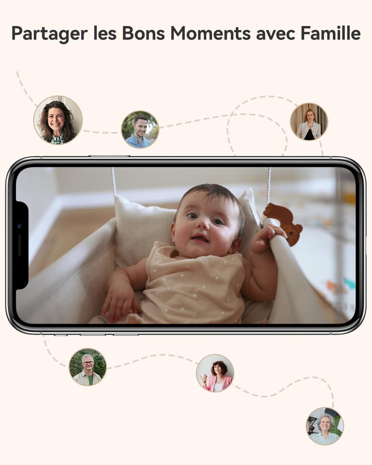 Imou 2.5K(4MP) Caméra Surveillance WiFi Intérieur Caméra 360° Connectée Smartphone Détection Humaine AI Suivi Intelligent Sirène Audio Bidirectionnel Mode Privé Compatible Alexa pour Bébé/Animaux