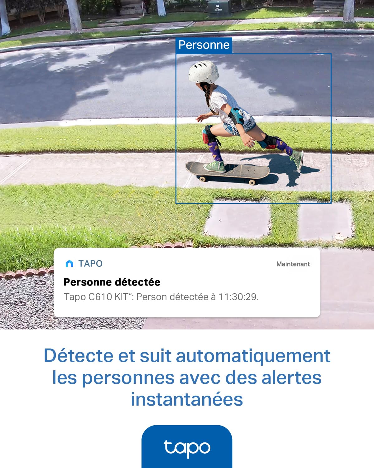 Tapo C660 Kit Caméra de Surveillance extérieure avec Panneau Solaire 4K 8MP, Vision 360°, Vision Nocturne Couleur Starlight, Batterie 10 000 mAh, détection IA, IP66, Alarme Rapide et antivol
