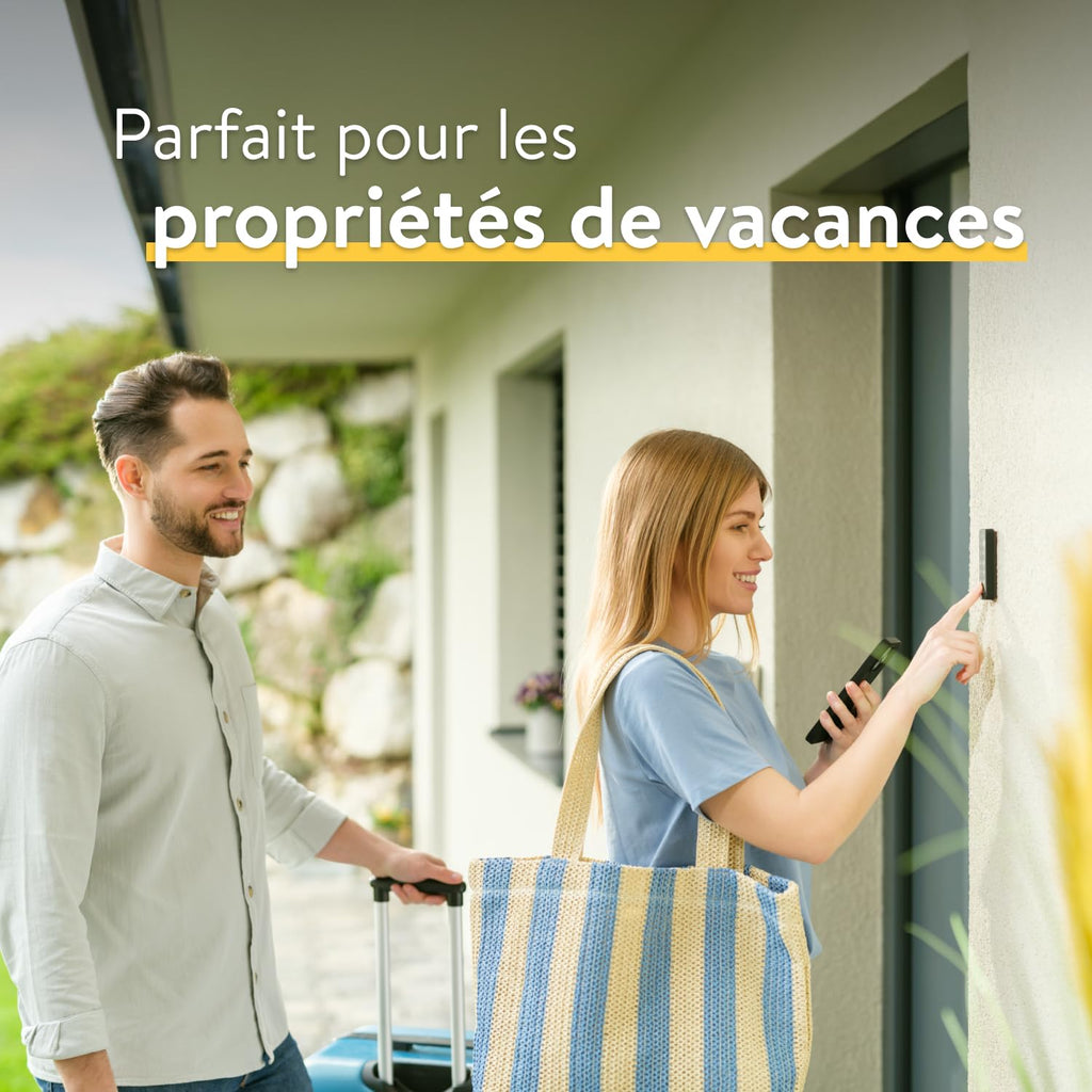 Nuki Smart Lock Go (2025) avec Bluetooth & Matter, serrure connectée transformant votre smartphone en clé, installation facile sans changer de cylindre – Smart Lock