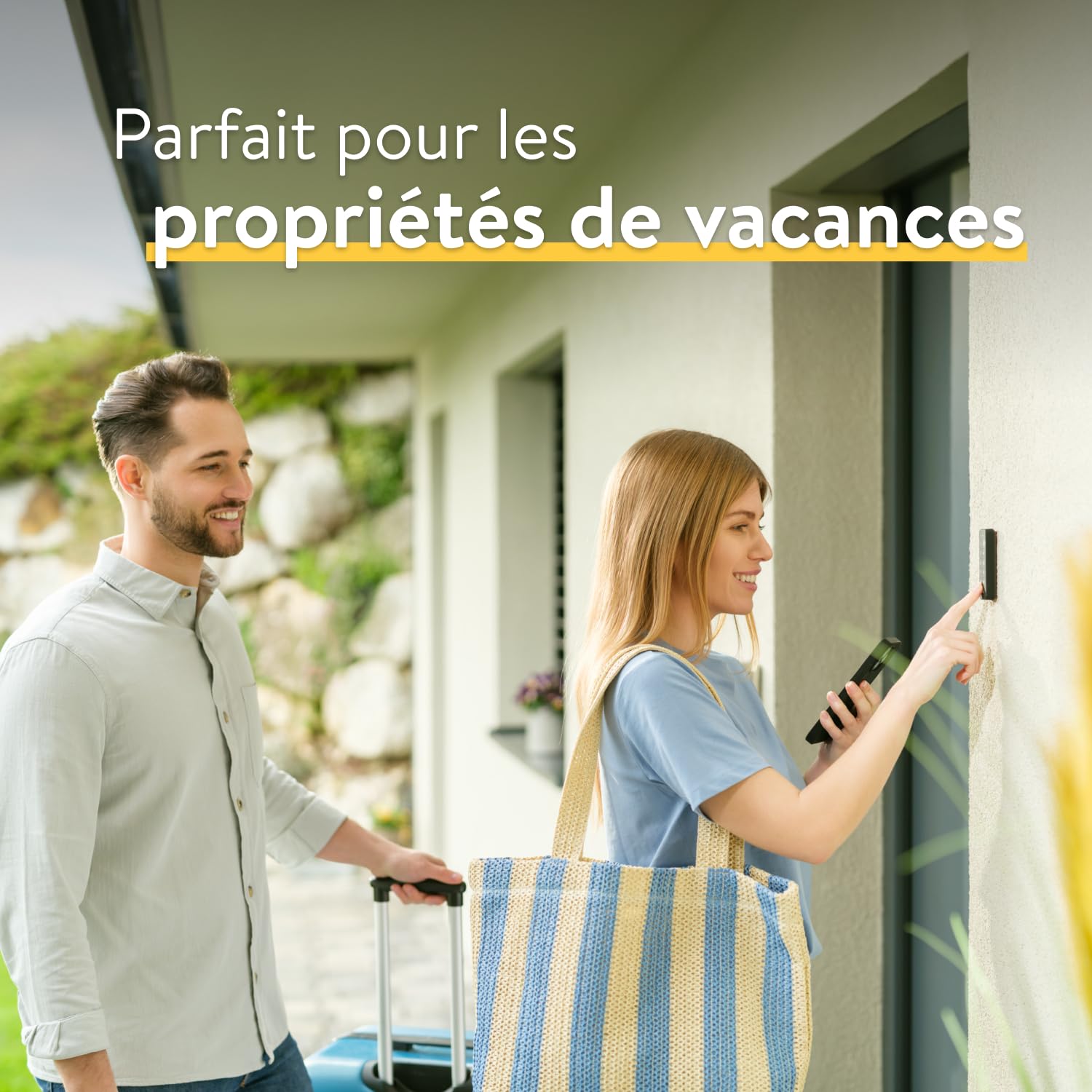 Nuki Smart Lock Go (2025) avec Bluetooth & Matter, serrure connectée transformant votre smartphone en clé, installation facile sans changer de cylindre – Smart Lock