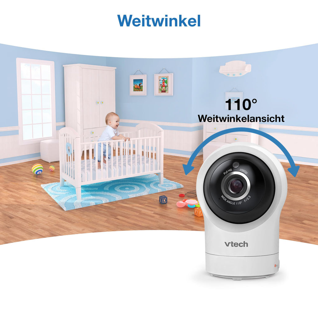 VTech - Babyphone Night Light - Fonction Veilleuse, Communication Parent/bébé - BM1211 - Version FR