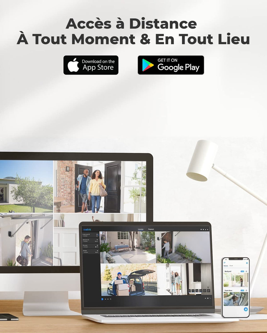 Reolink 5MP Caméra de Surveillance Extérieure PoE, Caméra IP Extérieure avec Détection Personne/Véhicule, Etanche IP67, Time Lapse, Vision Nocturne IR 30m, Support Audio et Carte microSD, RLC-510A