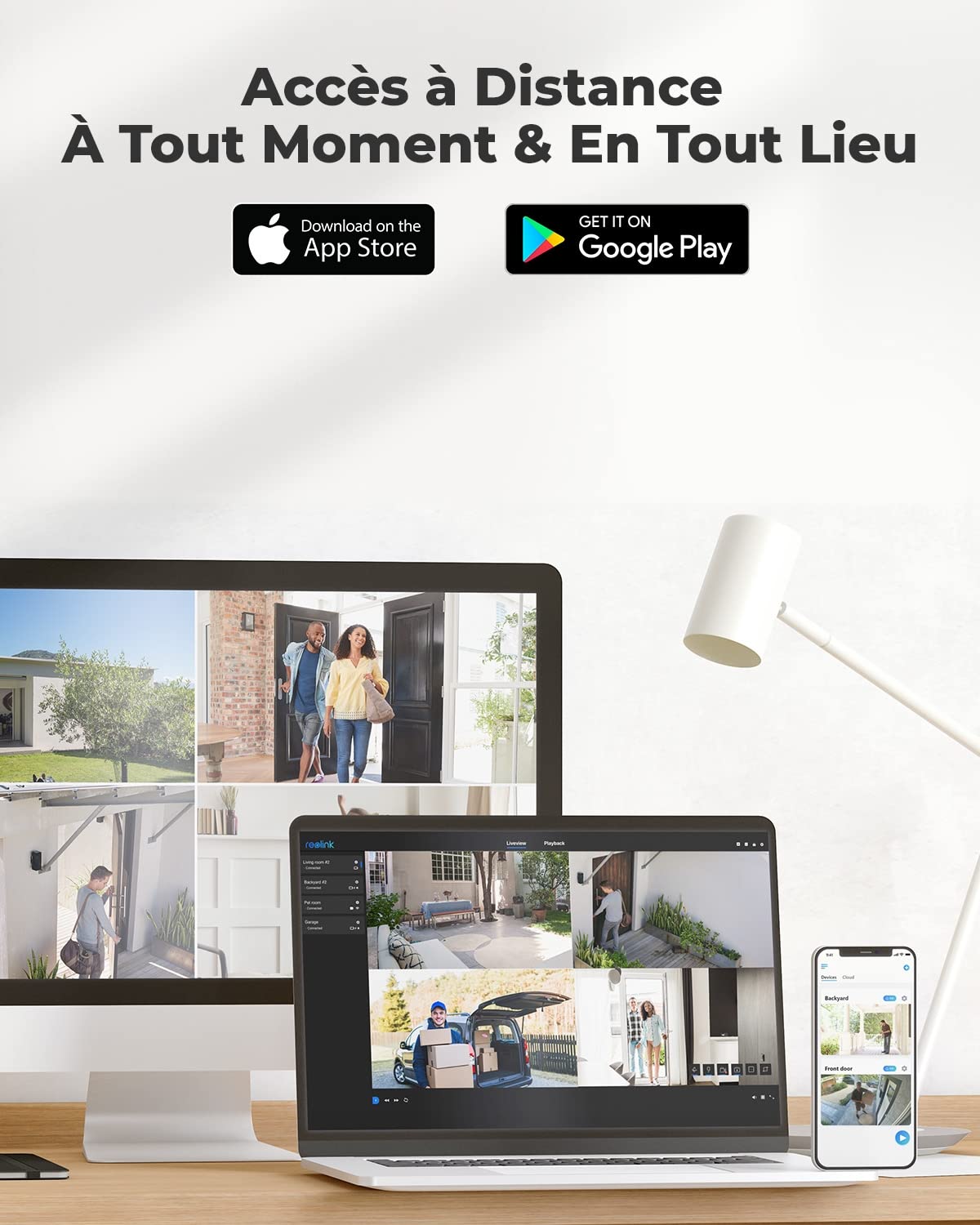 Reolink 5MP Caméra de Surveillance Extérieure PoE, Caméra IP Extérieure avec Détection Personne/Véhicule, Etanche IP67, Time Lapse, Vision Nocturne IR 30m, Support Audio et Carte microSD, RLC-510A