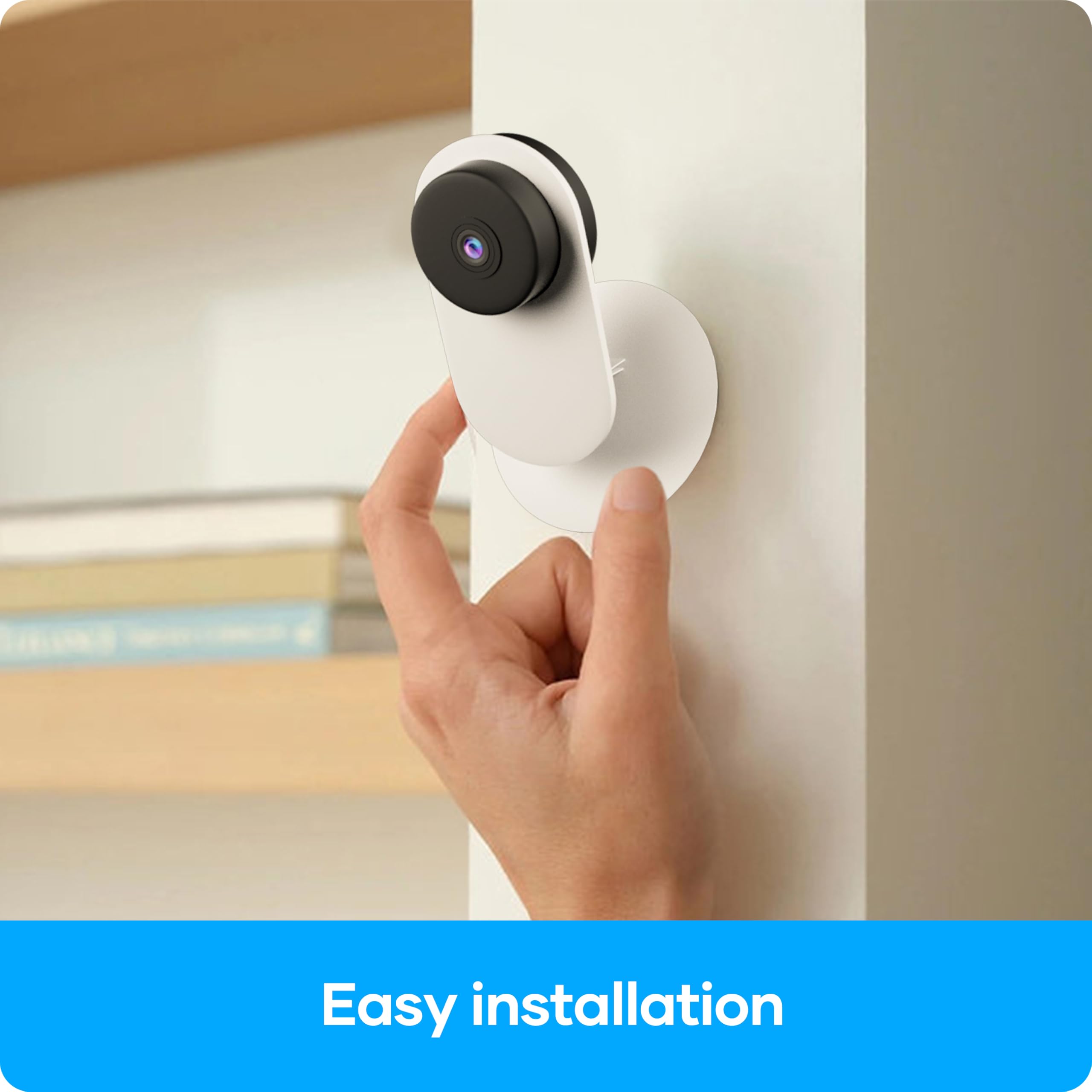 AGSHOME Kit Alarme Maison sans Fil avec Caméra WiFi 1080P, Système d’Alarme Connecté 9 Pièces, Sirène 120 DB, WiFi 2.4GHz, Compatible Alexa