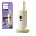 AVENT Philips babyphone Video connecté avec Wi-FI, caméra HD de Haute qualité, Vision Nocturne Infrarouge, détection des Pleurs, Audio bidirectionnel, 12 Heures d'autonomie en Mode éco, SCD951/26