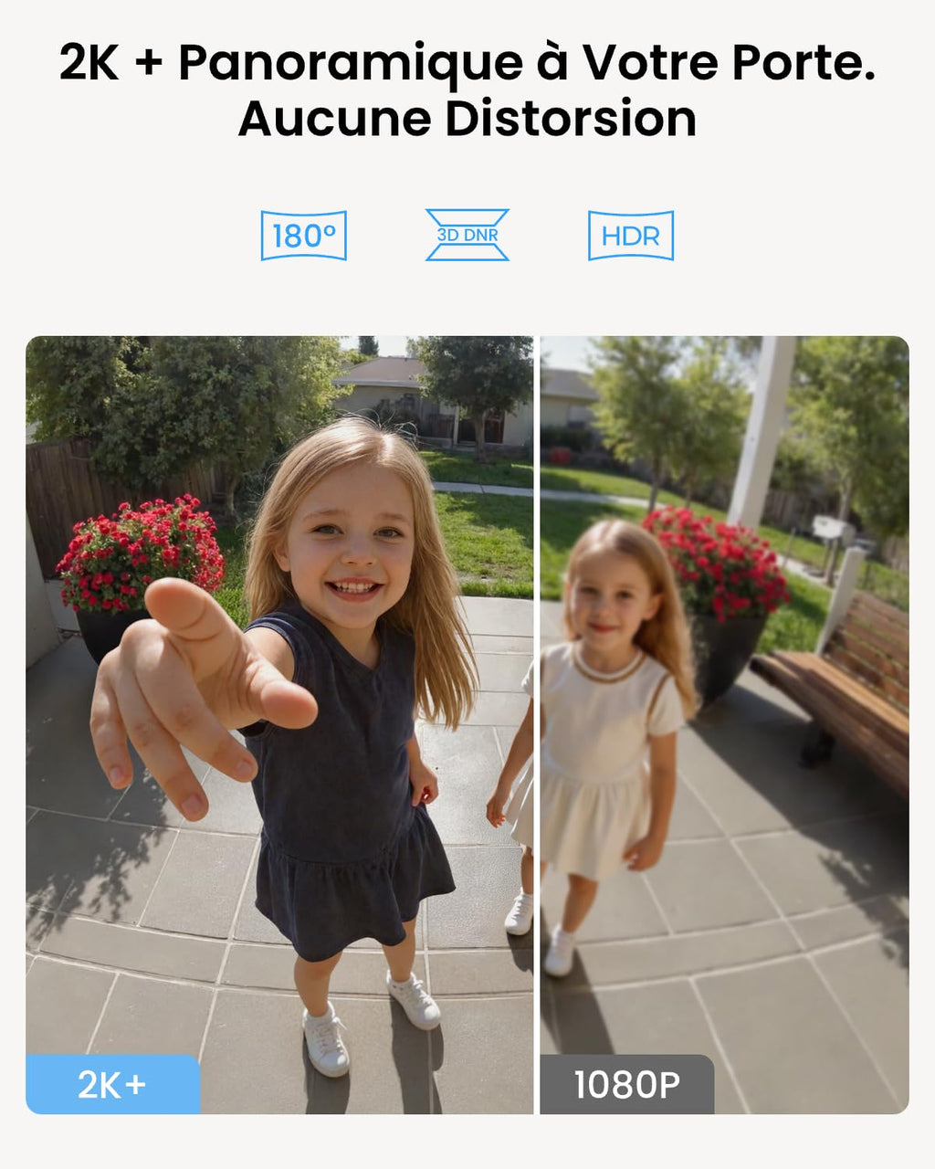 Reolink Sonnette Connectée Filaire Caméra 5MP WiFi, Doorbell Extérieure Étanche avec Carillon 2,4/5 GHz, Alertes de Détection Humaine, Grand Angle 180°, Audio Bidirectionnel, Video Doorbell WiFi