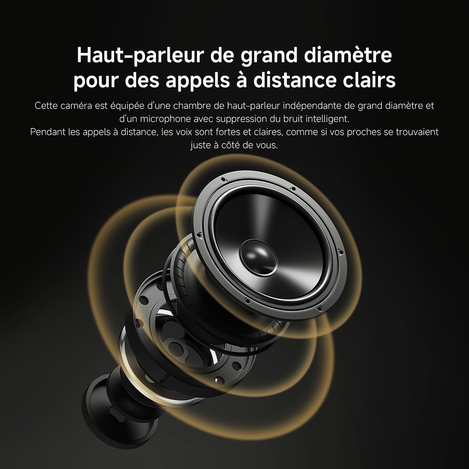 XIAOMI C201 1080p HD, caméra de sécurité, WiFi 6, 360° Panorama, Vision Nocturne Couleur, Protection Objectif, Audio bidirectionnel, babyphone, caméra Animaux, Compatible avec Alexa et Google
