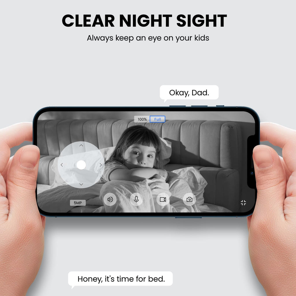GALAYOU 2K(3MP) Camera Surveillance WiFi Intérieure - Caméra Interieur Maison 360°, Détection Humaine AI, Suivi Intelligent pour Bebe/Chien/Chat/Animaux, Alerte Instantanée G2 (Lot de 2)