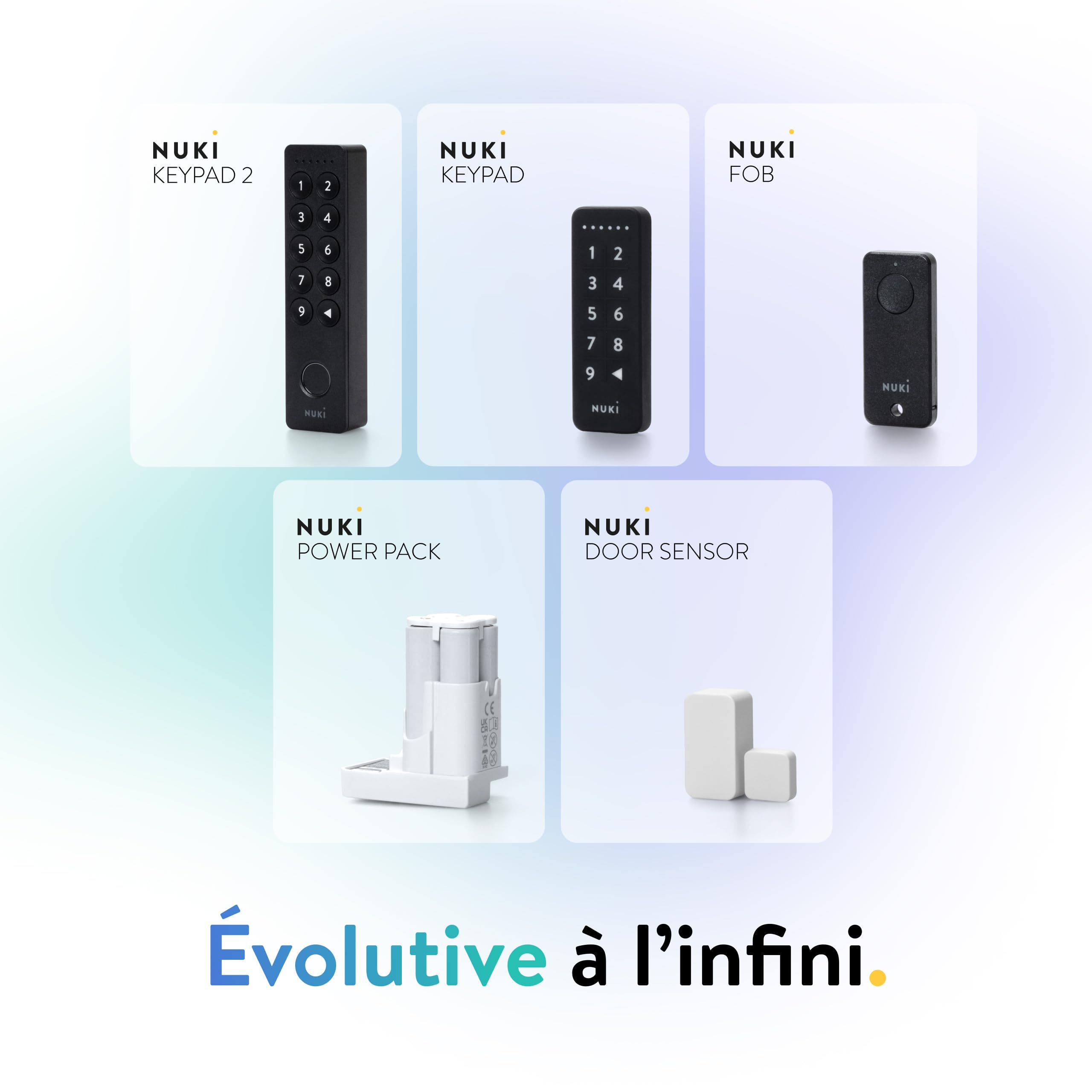 Nuki Smart Lock Go (2025) avec Bluetooth & Matter, serrure connectée transformant votre smartphone en clé, installation facile sans changer de cylindre – Smart Lock