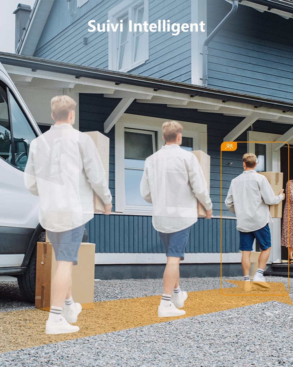 Imou 2K(3MP) Caméra Surveillance WiFi Extérieure 360°, Vision Nocturne Couleur 30M, Détection des Personnes et Véhicules, Suivi Intelligent, Étanche IP66, WiFi 2.4GHz et Wi-FI 6, Audio Bidirectionnel
