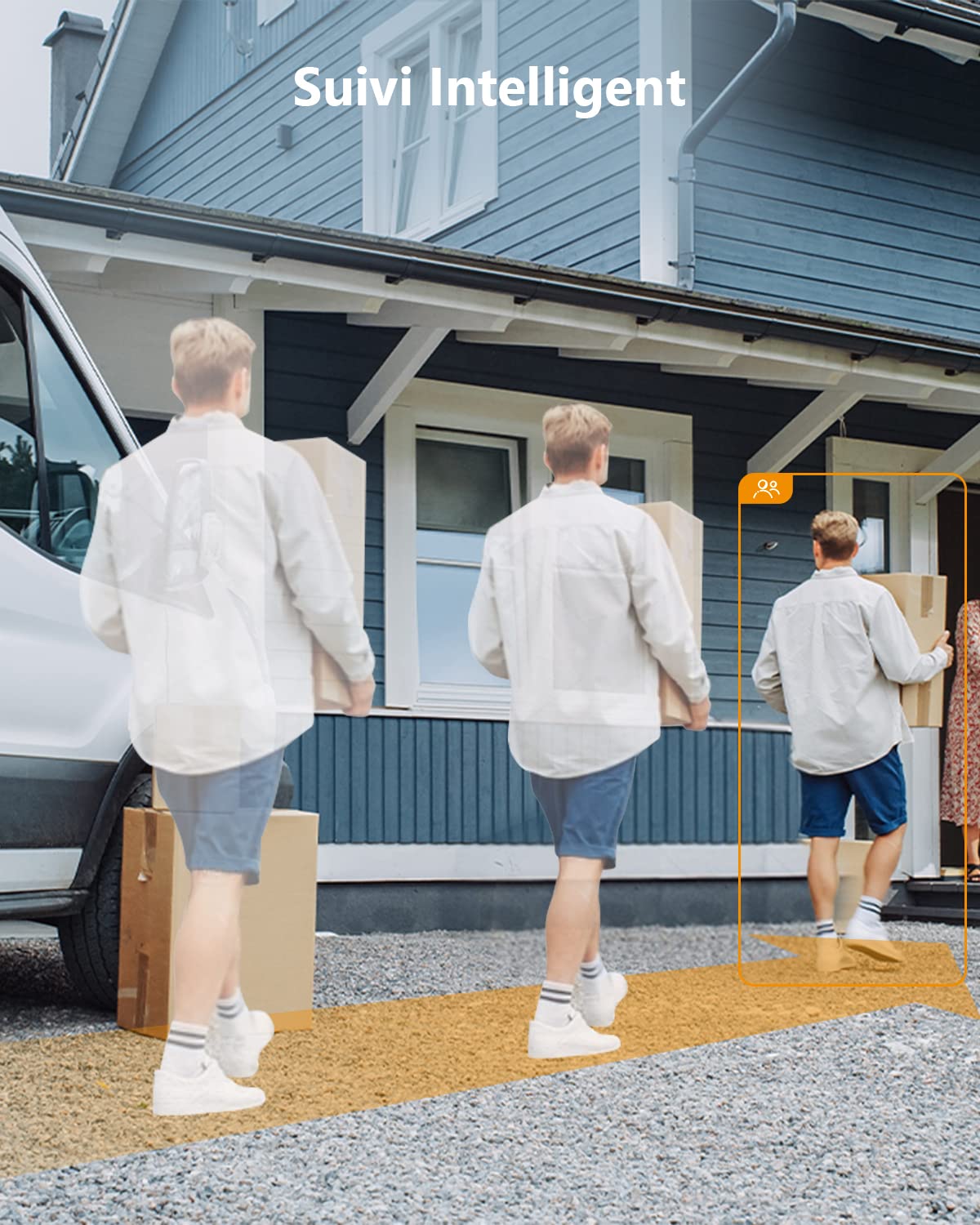 Imou 2K(3MP) Caméra Surveillance WiFi Extérieure 360°, Vision Nocturne Couleur 30M, Détection des Personnes et Véhicules, Suivi Intelligent, Étanche IP66, WiFi 2.4GHz et Wi-FI 6, Audio Bidirectionnel