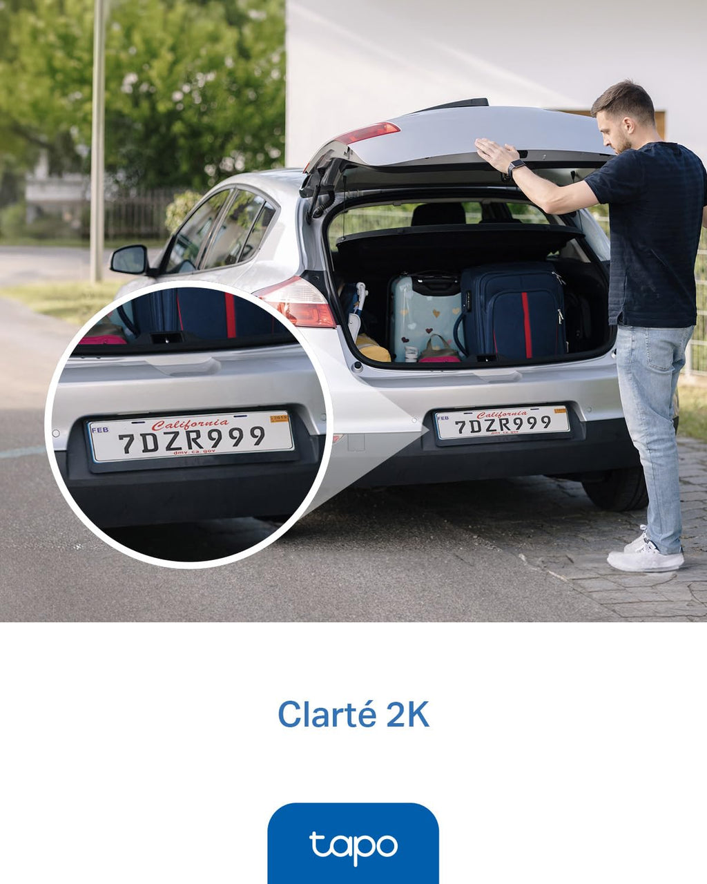 Tapo C410 KIT 2K(3MP) Caméra de Surveillance WiFi Extérieure sans Fil Solaire, Autonomie permanente de la Batterie, Personne Détection, Vision Nocturne en Couleur, IP65 Etanche, Aucune hub requis