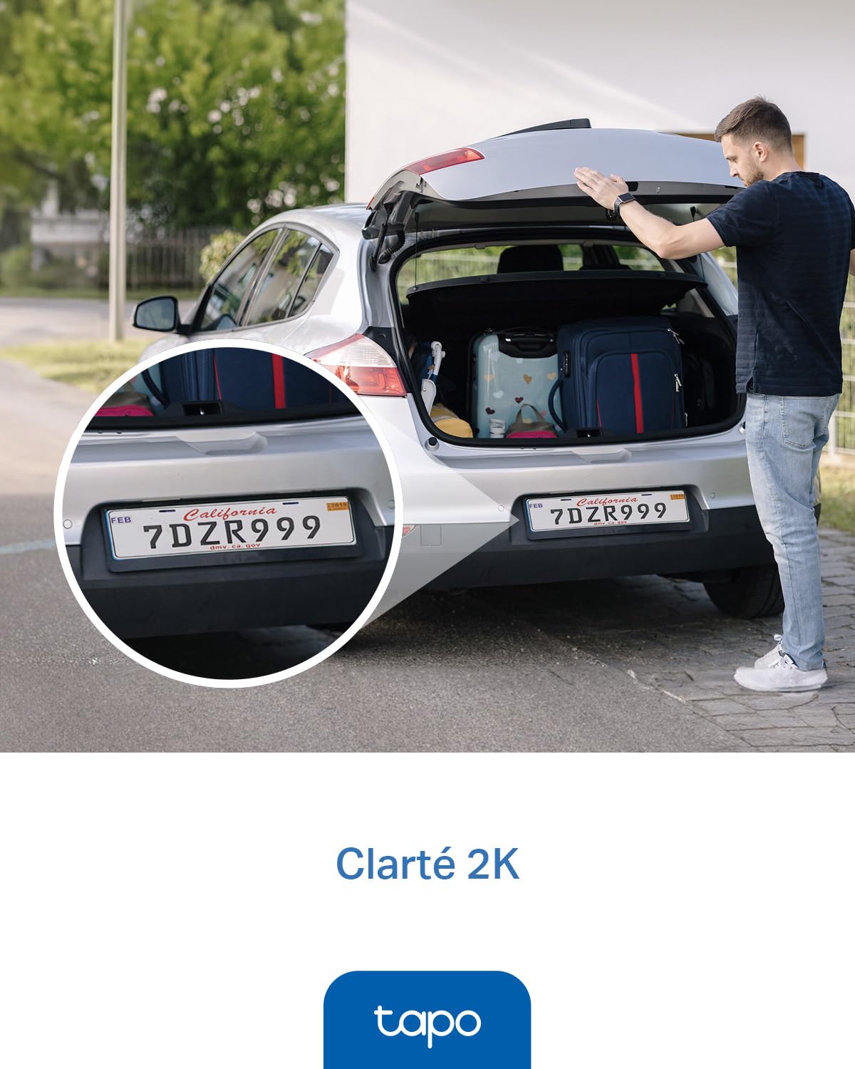 Tapo C410 KIT 2K(3MP) Caméra de Surveillance WiFi Extérieure sans Fil Solaire, Autonomie permanente de la Batterie, Personne Détection, Vision Nocturne en Couleur, IP65 Etanche, Aucune hub requis