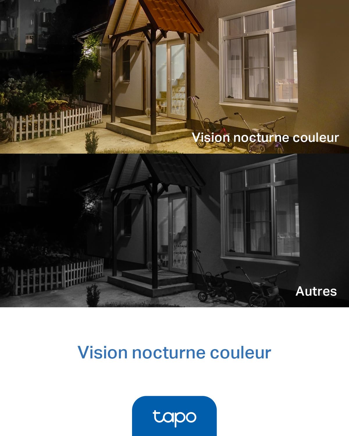 Tapo C410 KIT 2K(3MP) Caméra de Surveillance WiFi Extérieure sans Fil Solaire, Autonomie permanente de la Batterie, Personne Détection, Vision Nocturne en Couleur, IP65 Etanche, Aucune hub requis