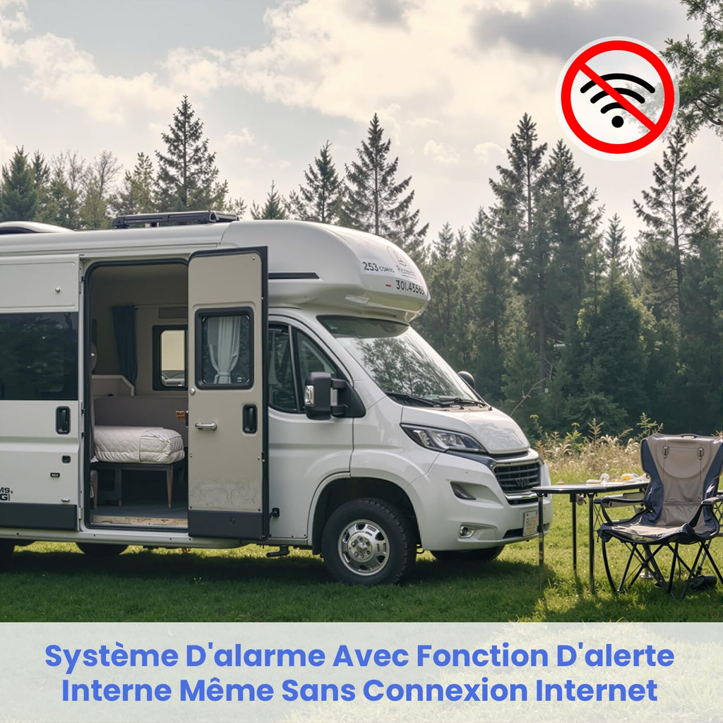 YISEELE Alarme Maison sans Fil: Connexion Wi-FI 5 GHz - Complet Sirène 125dB - Capteur Infrarouge (PIR) Anti-Animaux - 10 Capteurs Porte/Fenêtre - 2 Télécommandes - Hub - Compatible Alexa & Google