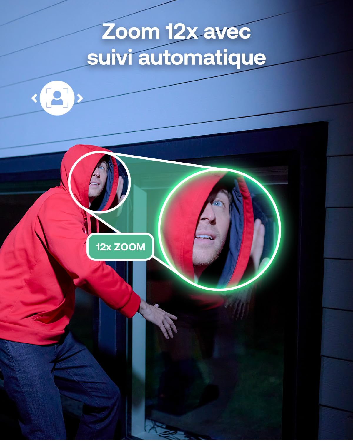 ARLO Pro 5 2K, Caméra de Surveillance WiFi Extérieure sans Fil, Détection par IA, Vision Nocturne Couleur, Audio bidirectionnel, Compatible avec Alexa, Essai Secure Inclus, 2 Caméras