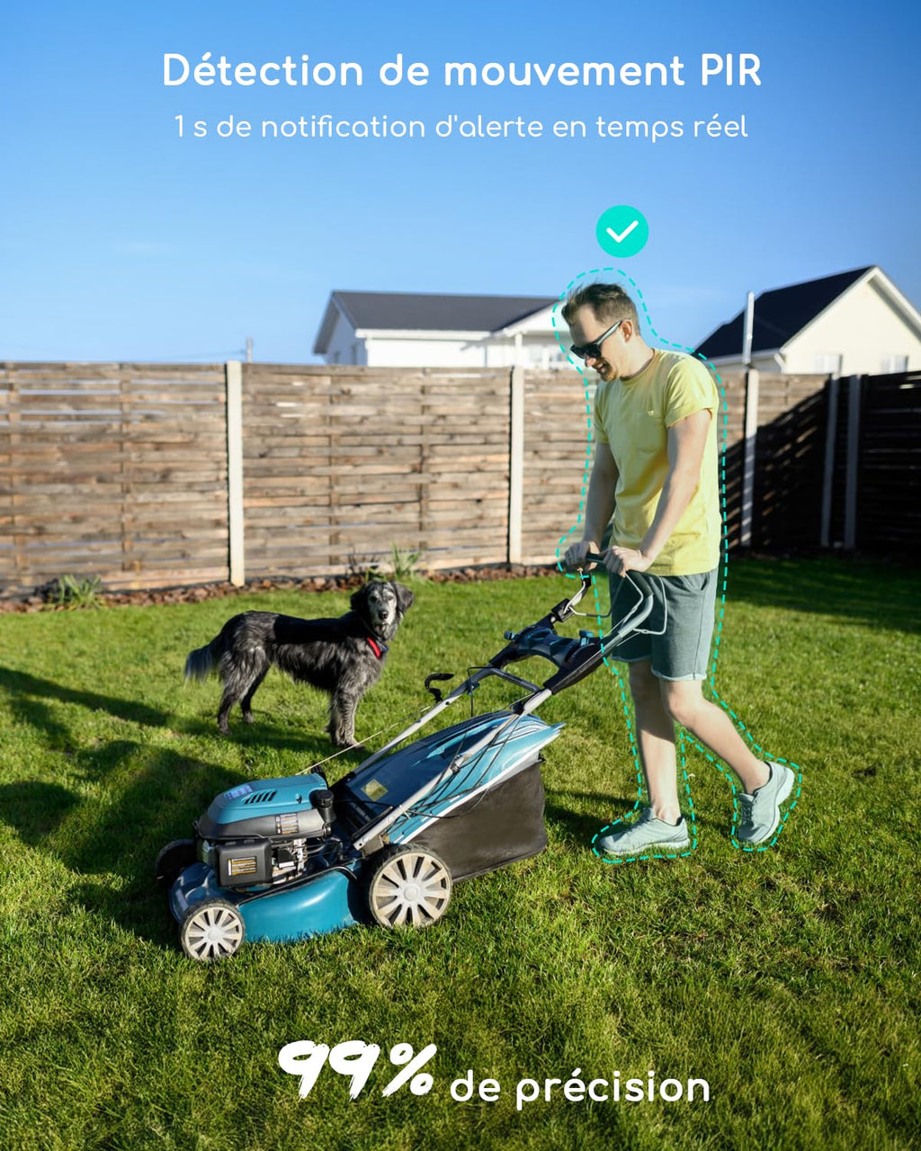 COOAU 2K Camera Surveillance WiFi Exterieure sans Fil | Caméra Solaire 3MP 360° PTZ, Wi-FI 6, Détection PIR Intelligente, Alarme Anti-Intrusion, Installation Facile, Recharge Basse Luminosité, IP66