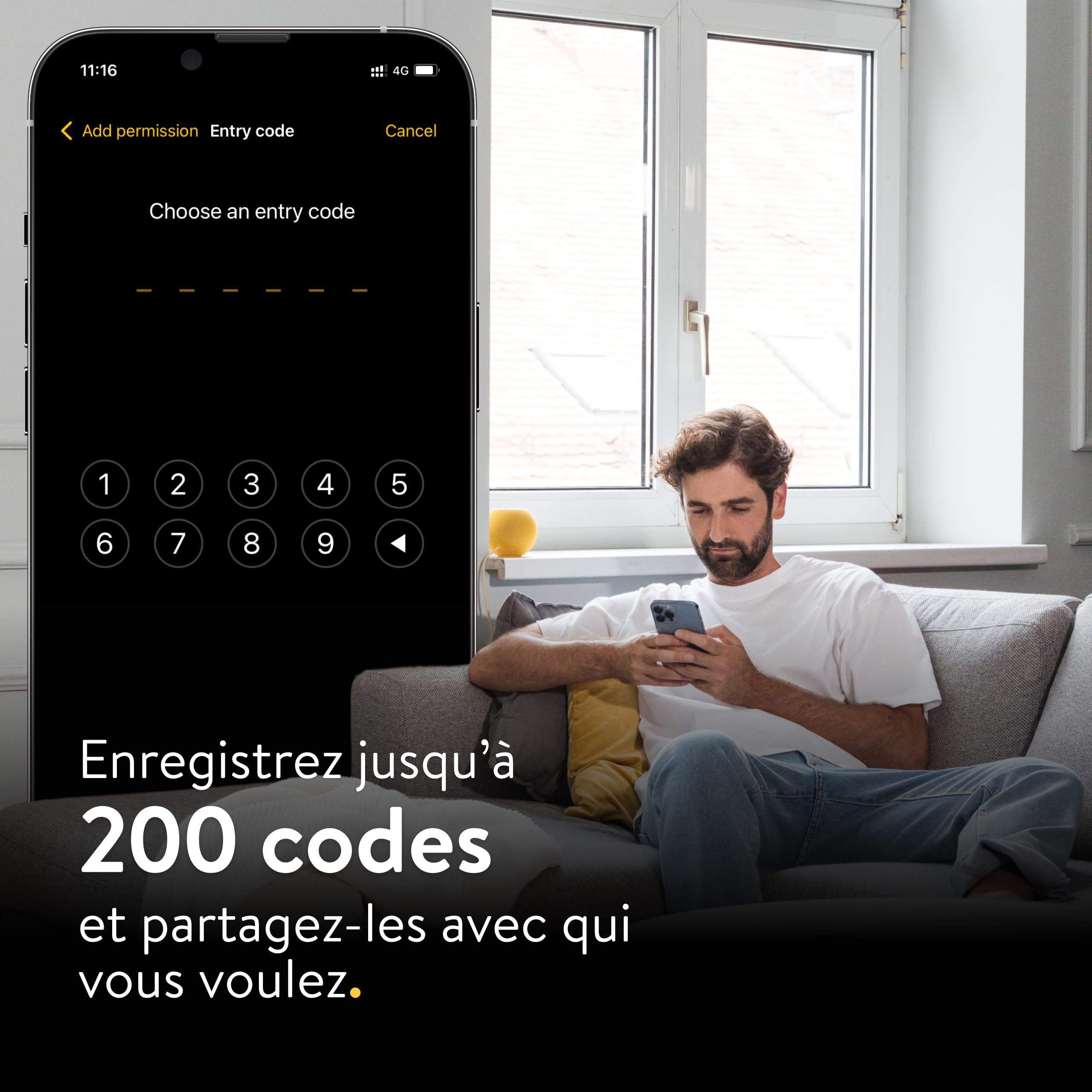 Nuki Smart Lock Go (2025) avec Bluetooth & Matter, serrure connectée transformant votre smartphone en clé, installation facile sans changer de cylindre – Smart Lock