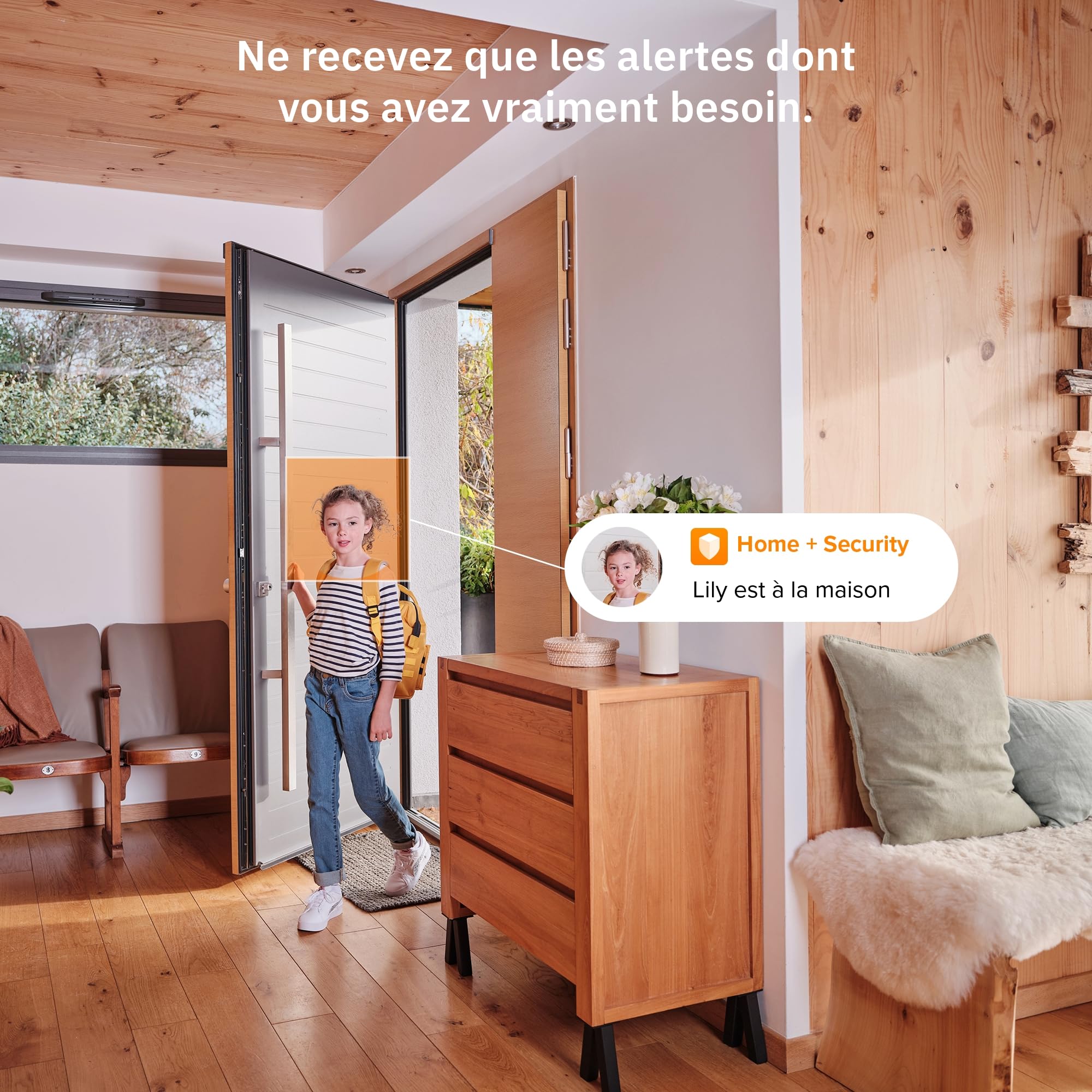 Netatmo Intelligente Caméra Intérieure Advance - Reconnaissance Faciale, Audio-Bidirectionnel, Angle de Vue de 130°, 2K HDR, 30 fps, Zoom X16, 2X Carte SD - Noire
